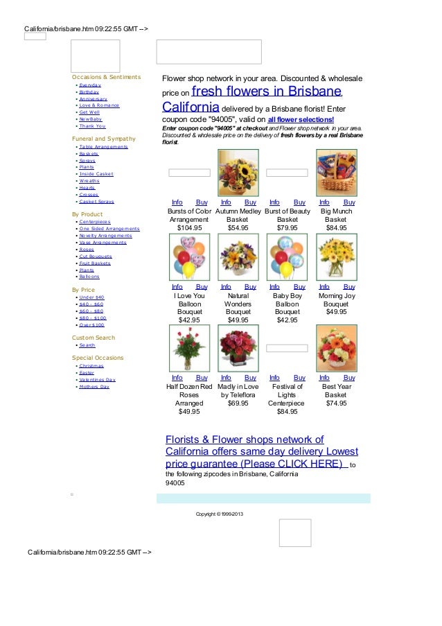 Brisbane flower shops and florists