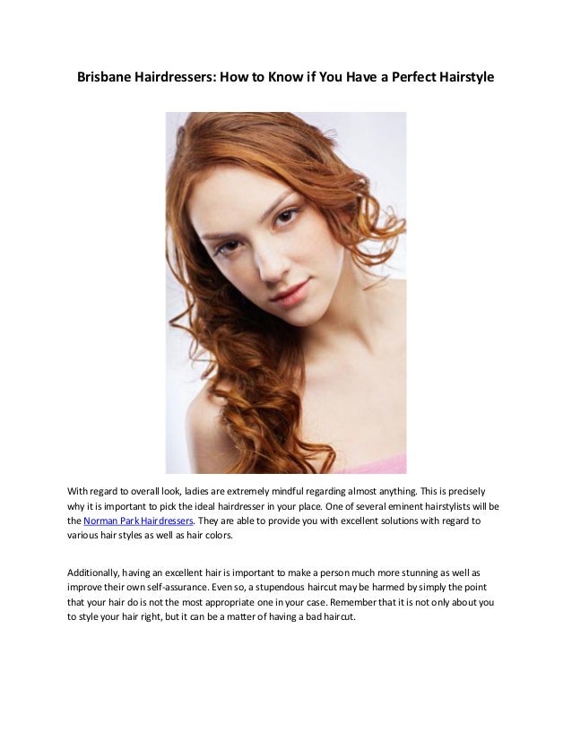 Brisbane Hairdressers1 1 Brisbane Hairdressers How To Know If You Ha