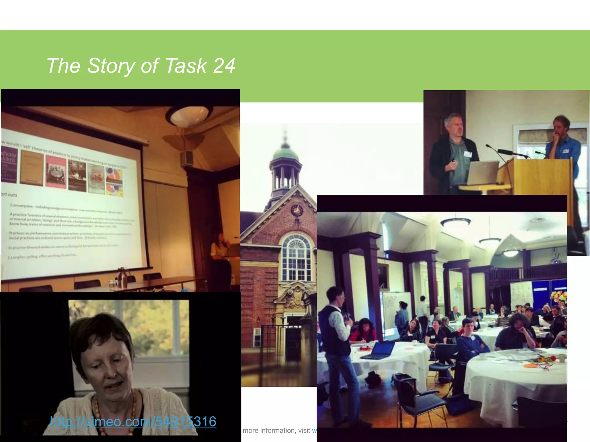 The Story of Task 24
For more information, visit www.ieadsm.org
http://vimeo.com/54915316
 