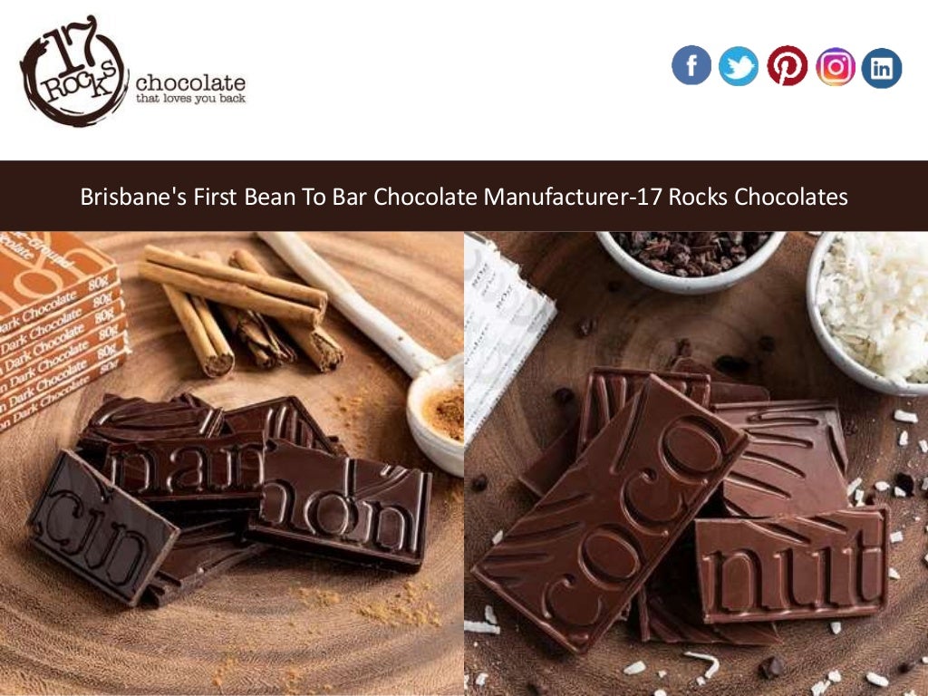 Brisbane's First Bean To Bar Chocolate Manufacturer17 Rocks Chocolates
