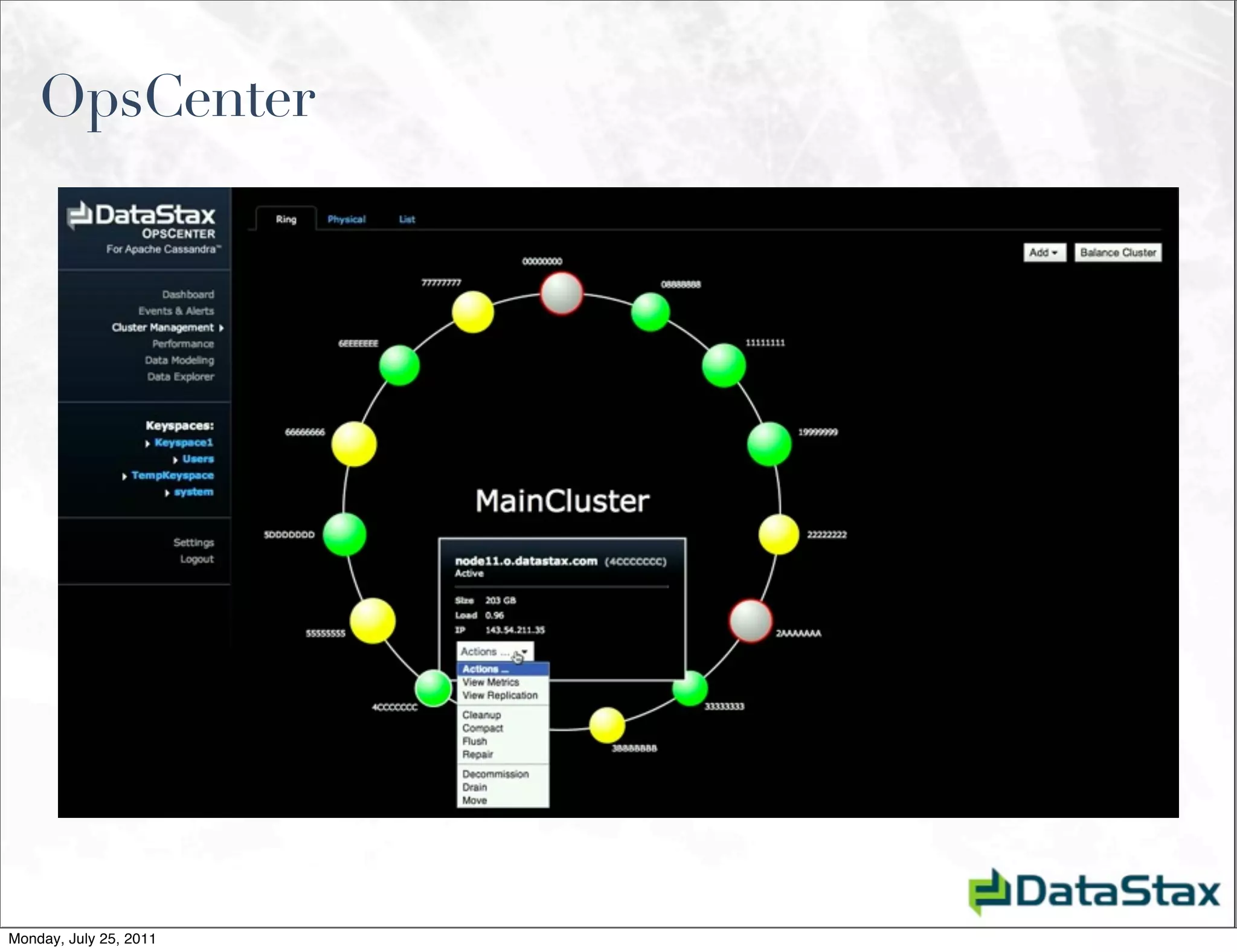 OpsCenter




Monday, July 25, 2011
 