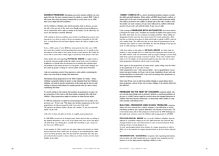 DIVORCE PROBLEMS (including access and custody conﬂicts) are once                               FAMILY CONFLICTS is a newly formulated problem category on both
     again this year the most common reason for adults to contact BRIS. Calls of                    the child and adult helplines. When adults call BRIS about family conﬂicts, in
     this nature have been increasing dramatically in recent years, yet in 1999                     almost half of the cases it tends primarily to concern conﬂicts between adults.
     there was a slight fall off in numbers.                                                        The child is involved in the conﬂict in almost half of the calls. Conﬂicts with
                                                                                                    the mother are most common (23 per cent), followed by conﬂicts with both
     On the Children's Helpline calls which primarily relate to divorce account                     parents (16 per cent), and with the father (8 per cent of calls).
     for only a few per cent of the total, even though many serious problems oc-
     cur in conjunction with a split or change in the family. On the adult line, ho-                Calls relating to PROBLEMS WITH AUTHORITIES have been relative-
     wever, the situation is entirely different.                                                    ly frequent for many years. Numbers are actually far higher than appear from
                                                                                                    the table, since these are very common secondary problems. Many adults are
     Calls relating to divorce problems may include everything from parents wan-                    disappointed at the way they have been treated by various authorities. They
     ting advice as to how to make a divorce as painless as possible for the chil-                  feel that no help has been given to them and decide to speak to BRIS, which is
     dren, to long drawn-out and bitter disputes where the child is caught in the                   not a public body. The caller may also be some kind of representative for an
     middle.                                                                                        authority who wishes to confer with BRIS. See also the ﬁndings of our special
                                                                                                    study of calls relating to children in care above.
     From a child's point of view BRIS has welcomed the fact that, since 1998,
     the courts have tended towards granting joint custody, as it is usually in the                 Calls from adults on the subject of SEXUAL ABUSE are often made by
     best interest of the child to have equal access to both parents. We would, ho-                 mothers or other people close to a child who have suspicions and worries on
     wever, like to stress that a child's right to protection must always come ﬁrst.                the child's behalf. Calls are sometimes made by people wishing to protect their
                                                                                                    child from a parent previously convicted of abuse. Those who consider them-
     Those adults who call regarding PHYSICAL ABUSE or neglect tend to                              selves to be the subject of unwarranted suspicion may also call, and occasio-
     be parents, but also people inside the child's social circle, such as relatives,               nally perpetrators themselves call in order to seek help.
     neighbours or friends who are uncertain as to whether they should report
     the problem to the social services or to the police. Calls in this category are                With regard to the perpetrators of sexual abuse, adults calling cited the father
     also made by people working for various public bodies and authorities.                         as the perpetrator in 41 per cent of cases.
                                                                                                    Other perpetrators were “other known adults”, such as grandfathers, recrea-
     Calls are sometimes received from parents or other adults committing the                       tional and sports leaders, in 20 per cent of cases. Stepfathers (8 per cent) and
     abuse who want help to change their behaviour.                                                 teachers/members of school staff (5 per cent) are among other perpetrator ca-
                                                                                                    tegories frequently mentioned.
     Information about perpetrators on the BRIS Helpline for Adults - About
     Children is generally similar in nature to that obtained from the Children's                   More than 90 per cent of calls from adults relating to sexual abuse cited a
     Helpline, yet tends to involve perpetrators of the same age far less. In calls                 male perpetrator, and in 10 per cent of cases, siblings of the abused child were
     relating to physical child abuse it is mainly parents who are cited as those                   also affected.
     committing the abuse.

     It is worth noting in this context that mothers as perpetrators occupy a lar-                  PROBLEMS ON THE PART OF CHILDREN comprises adults who
     ger proportion of the total in calls from adults compared with calls from                      are worried about things such as physical, medical or emotional problems on
     children. Other perpetrators might be teachers or other known adults.                          the part of a child. Parents might be worried about the changed behaviour of
                                                                                                    children who have become adolescents, or about their child's ability to cope
     In 1999 the proportion occupied by parent perpetrators was as high as the                      with sexuality and falling in love.
     previous year - 83 per cent. This ﬁgure also includes stepparents as the cited
     perpetrators, yet these account for only 5 per cent of the total.                              BULLYING, FRIENDSHIP AND SCHOOL PROBLEMS comprises
     The spread is as follows: father: 38 per cent, mother: 27 per cent and both                    adults who have noticed that a child is unhappy or has difﬁculties at school.
     adults: 12 per cent.                                                                           Friendship problems also comprise difﬁculties with friends in leisure time. The-
                                                                                                    re have been many calls in this category in recent years. In 1999, bullying was
     Calls refer to boys and girls as victims in roughly equal proportions.                         the single most common reason for children and young people to call BRIS.

     In 1998 BRIS carried out an in-depth study which showed that, according to                     PSYCHOLOGICAL ABUSE has, as on the Children's Helpline, been de-
     the children themselves, only 2 out of ten adults who were aware that physi-                   signated as a problem category in its own right from this year onwards. Psy-
     cal child abuse was taking place, actually did something to put a stop to it.                  chological abuse is also constantly present in cases of serious physical abuse,
     (See last year's BRIS report).                                                                 bullying, divisive custody disputes, etc.
                                                                                                    As such, psychological abuse is one feature of a major proportion of calls to
     In the summer of 1999 a study into the same subject was carried out which                      BRIS, yet in the statistics we register physical abuse as the ﬁrst choice alternati-
     showed that even those adults who do attempt to do something ﬁnd it difﬁ-                      ve.
     cult to be taken seriously. They felt that both the authorities and other peo-
     ple involved often wanted to turn a blind eye to their worries over the vulne-                 INFORMATION / GUIDANCE comprises calls requesting information,
     rability of the child.                                                                         such as where the caller should turn to in a speciﬁc case, questions on civic
                                                                                                    matters or on the legal position regarding children at risk.




30                                             B R I S R E P O RT • C A L L S M A D E I N 1 9 9 9   B R I S R E P O RT • C A L L S M A D E I N 1 9 9 9                                     31
 