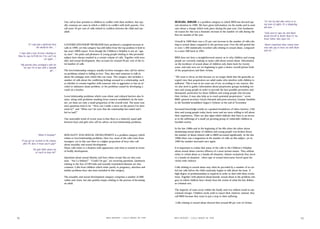 One call in four pertains to children in conﬂict with their mothers, but equ-                  SEXUAL ABUSE is a problem category to which BRIS has devoted spe-                 “It's not my dad who comes in to
                                               ally common are cases in which a child is in conﬂict with both parents. Ove-                   cial attention in 1999. We have given information via the media and in semi-      my room at nights. It's a disgusting
                                               rall some 70 per cent of calls related to conﬂicts between the child and one                   nars about a change which took place during the past year. One fundamen-          old man…”
                                               adult.                                                                                         tal reason for this was a dramatic increase in the number of calls during the
                                                                                                                                                                                                                                “Dad used to rape me and Mum
                                                                                                                                              ﬁrst six months of the year.                                                      drank herself to death. Now it's my
                                                                                                                                                                                                                                foster father who rapes me…”
                                                                                                                                              Overall in 1999 there was a 25 per cent increase in the number of calls rela-
            “If I only had a girlfriend then   LOVE/RELATIONSHIP PROBLEMS have produced a marginal increase in                                ting to sexual abuse compared to the previous year. Over the full period the-     “Mum's boyfriend takes money from
                       life would be fine…”    calls in 1999, yet this category has still fallen from the top position it held in             re were 1,200 statistically recorded calls relating to sexual abuse, compared     men who pay to have sex with Mum
                                               last year's BRIS report. Even though the Children's Helpline is not an “ago-                   to a mere 300 back in 1991.                                                       and me…”
 “I slept with a boy I'd been chatting to.     ny aunt”, the pains and pleasures of young people relating to this perennial
 Now he says he'll kill me if he can't see
                                               subject have always resulted in a certain volume of calls. Together with sexu-                 BRIS does not have a straightforward answer as to why children and young
                             me again…”
                                               ality and sexual development, they account for around 20 per cent of the to-                   people are currently making so many calls about sexual abuse. Information
     “My parents have arranged a wife for      tal number of calls.                                                                           on the incidence of sexual abuse of children only dates back for twenty
       me, but I'm in love with a Swedish                                                                                                     years, and only now are we beginning to gain a clearer overall picture both
                                   girl…”      The love/relationship category usually involves teenagers who call for advice                  of the perpetrators and their victims.
                                               on problems related to falling in love. They also need someone to talk to
                                               about the unhappy state which this can cause. The category also includes a                     “We want to focus on this because we no longer think that the generally ac-
                                               number of calls about the conﬂicting feelings aroused in a relationship, such                  cepted view that perpetrators are adult males who interfere with children is
                                               as whether to remain together with someone who is aggressive or has an al-                     sufﬁcient. This is true in six cases out of ten, according to our sources. But
                                               cohol or substance abuse problem, or the problems caused by developing a                       we also need to gather information about perpetrator groups including wo-
                                               crush on a teacher.                                                                            men and young people in order to provide the best possible preventive and
                                                                                                                                              therapeutic protection for those children and young people who become
                                               Lover/relationship problems which cross ethnic and cultural barriers also fe-                  their victims. It may also help us to reach potential perpetrators,” wrote
                                               ature, along with problems resulting from contacts established via the inter-                  BRIS' general secretary Göran Harnesk and press secretary Gunnar Sandelin
                                               net, yet these are only a small proportion of the overall total. The most com-                 in the Swedish broadsheet Dagen's Nyheter at the end of November.
                                               mon questions tend to be: “How can I make a move on the person I'm inter-
                                               ested in?” and “What can I do now that the relationship has ended and I                        Increased knowledge results in a gradual breakdown of taboo barriers. Chil-
                                               feel so bad?”                                                                                  dren and young people today know more and are more willing to tell about
                                                                                                                                              their experiences. There are also signs which indicate that there is an increa-
                                               One noticeable trend of recent years is that there is a relatively equal spilt                 se in the sufferings of a small yet growing group of vulnerable children in
                                               between boys and girls who call for advice on love/relationship problems.                      Swedish society.

                                                                                                                                              In the late 1980s and at the beginning of the 90s when the taboo about
                                                                                                                                              mentioning sexual abuse of children and young people was broken down,
                       “What is foreplay?”     SEXUALITY AND SEXUAL DEVELOPMENT is a problem category which                                   the number of abuse-related calls to BRIS increased signiﬁcantly. In the late
                                               relates to love/relationship problems. Here too, most of the calls come from                   1990s there was a stagnation in the number of calls on this subject, yet in
      “If you get an erection in the shower    teenagers, yet in this case there is a higher proportion of boys who call                      1999 the number increased once again.
        after PE, does it mean you're gay?”    about sexuality and sexual development.
                                               Many calls relate to a ﬁxation with appearance and what is normal in terms                     It is important to realise that many of the calls to the Children's Helpline
                 “Do girls think about sex
                                               of bodily development.                                                                         about sexual abuse concern offences of a most serious nature. They seldom
                   as much as boys do?”
                                                                                                                                              relate to verbal abuse or a hands-off situation. Almost exclusively they invol-
                                               Questions about sexual identity and how others accept this are also com-                       ve a hands-on situation - often rape or sexual intercourse forced upon the
                                               mon. “Am I a lesbian?” “Could I be gay” are recurring questions. Questions                     victim with violence.
                                               relating to the fear of HIV/aids and sexually transmitted diseases are also
                                               common. Calls from children which relate purely to pregnancy, abortion and                     Calls relating to sexual abuse may often be preceded by a number of so-cal-
                                               similar problems have also been included in this category.                                     led test calls before the child cautiously begins to talk about the issue. A
                                                                                                                                              high degree of professionalism is required in order to deal with these revela-
                                               The sexuality and sexual development category comprises a number of difﬁ-                      tions. Together with physical abuse/assault, sexual abuse is the problem cate-
                                               culties and crises, but also positive hopes relating to the process of becoming                gory in which children have clearly been the victim of what the law deﬁnes
                                               an adult.                                                                                      as criminal acts.

                                                                                                                                              The majority of cases occur within the family and very seldom result in any
                                                                                                                                              criminal charges. Children rarely wish to report their relatives: instead, they
                                                                                                                                              call BRIS because they want to put a stop to their suffering.

                                                                                                                                               Calls relating to sexual abuse showed that around 80 per cent of victims




12                                                                                       B R I S R E P O RT • C A L L S M A D E I N 1 9 9 9   B R I S R E P O RT • C A L L S M A D E I N 1 9 9 9                                                                       13
 