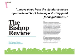 “…move'away'from'the'standards2based'
approach'and'back'to'being'a'star9ng'point'
                        for'nego9a9ons…”"""
 