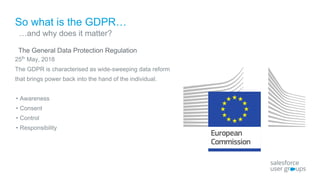 What is GDPR and why does it matter to me? | PPT