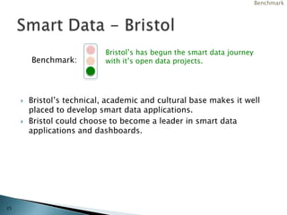 Smart Grids & Meters - Bristol<br />Benchmark<br />The UK as a whole is behind many other countries, with Bristol behind l...