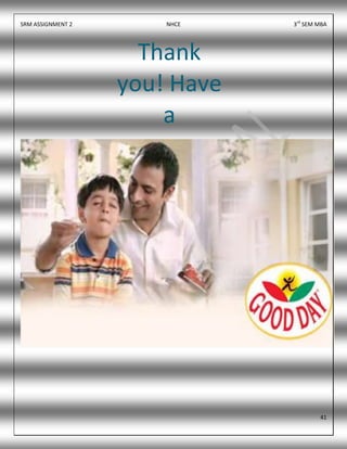 SRM ASSIGNMENT 2 NHCE 3rd
SEM MBA
41
Thank
you! Have
a
 