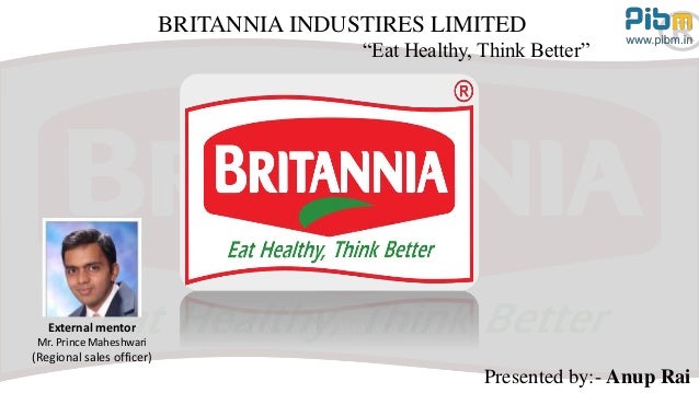 A Project Report on Britannia Industries Ltd