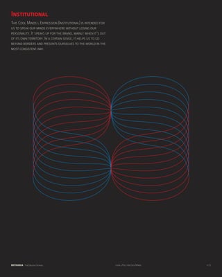 Institutional
This Cool Minds l Expression (Institutional) is intended for
us to speak our minds everywhere without losing our
personality. It speaks up for the brand, mainly when it’s out
of its own territory. In a certain sense, it helps us to go
beyond borders and presents ourselves to the world in the
most consistent way.




BRITANNIA The English School                                    Look & Feel for Cool Minds   p.21
 