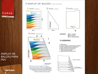 CAMPANHA DISPLAY DE BALCÃO PARA PDV 