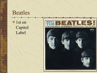 Beatles 1st on Capitol Label 