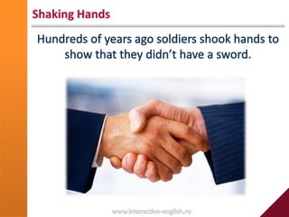 Shaking Hands  