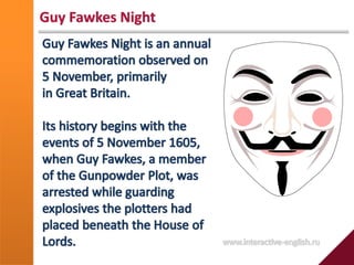 Guy Fawkes Night  