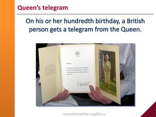 Queen’s telegram  