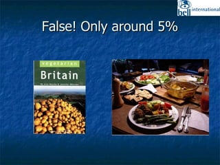 False! Only around 5% 