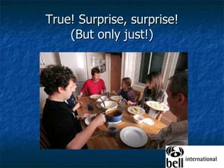 True! Surprise, surprise! (But only just!) 