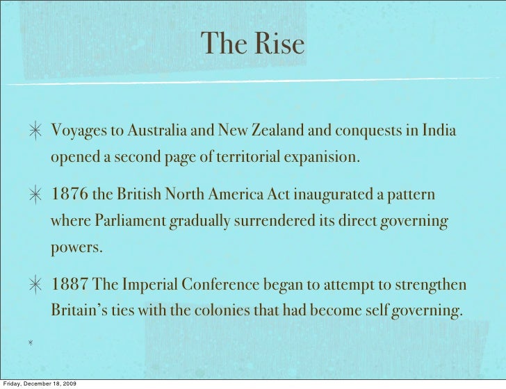 The Second British Empire