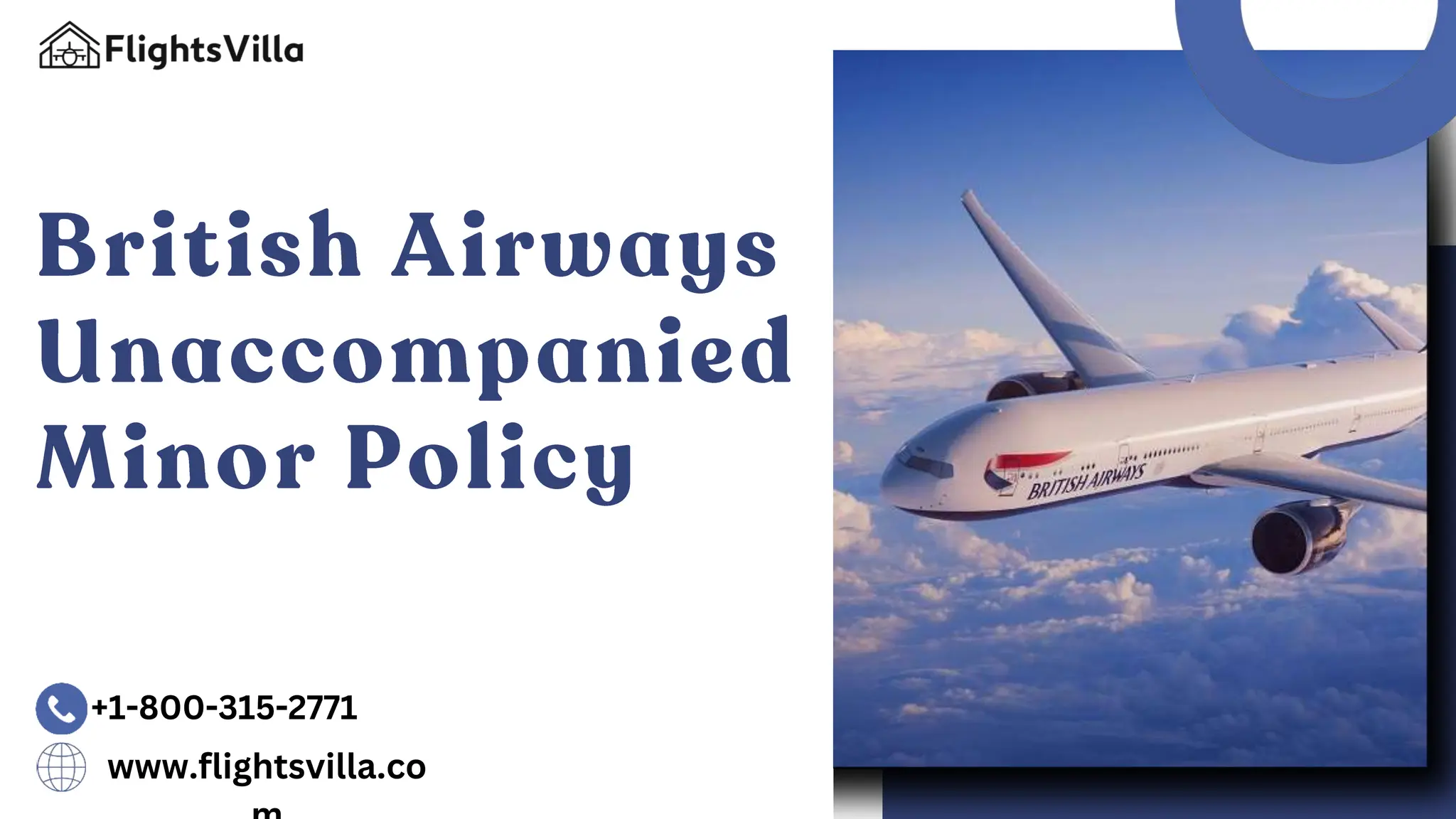 How can I fly with the British Airways Minor Policy? PPT