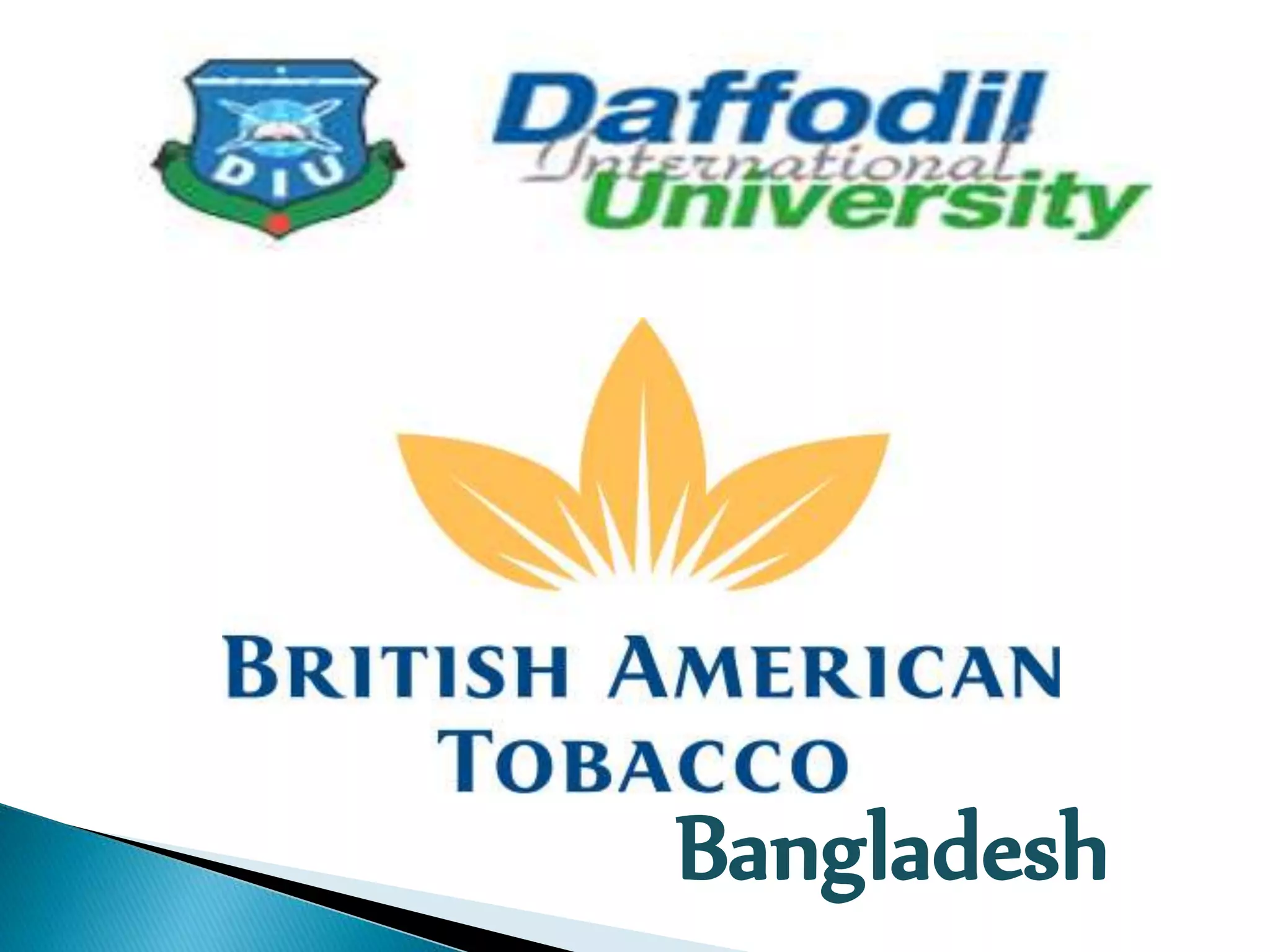 united dhaka tobacco company limited British american bangladesh British American Tobacco: Manufacturing -