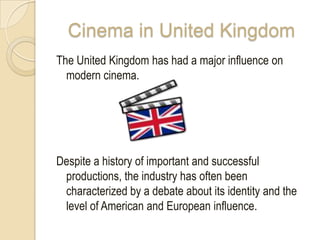 British arts (cinema, theater, and music)