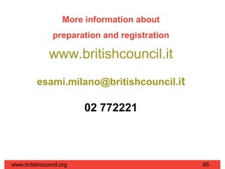 British Council - International Career Day 2013 Milan