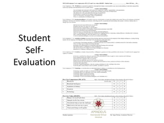 Student
SelfEvaluation

 
