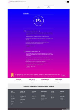 British council: 3 courses