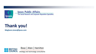 Thank you!
Meghann.Jones@ipsos.com
 