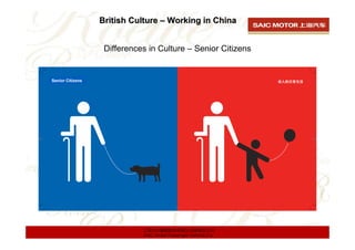 British Culture – Working in China


                   Differences in Culture – Senior Citizens


Senior Citizens




   ...