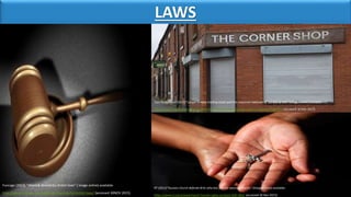 LAWS
Funcage (2012) “Weird & Wonderful British laws” ( image online) available:
http://www.funcage.com/blog/weird-wonderful-british-laws/ (accessed 30NOV 2015).
Tom Hodgkinson (2015)”Longer Sunday trading could spell the corporate takeover of our day of rest” (image online) available:
http://www.theguardian.com/commentisfree/2012/mar/20/sunday-trading-corporate-takeover (accessed 30 Nov 2015).
RT (2012)”Russian church defends Brits who lost jobs for wearing crucifix” (image online) available:
https://www.rt.com/news/church-human-rights-symbols-faith-805/ (accessed 30 Nov 2015).
 