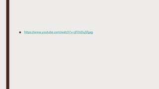 ■ https://www.youtube.com/watch?v=3FOzD4Sfgag
 