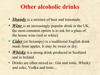 British food and drink | PPT