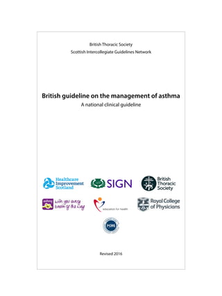 British guideline on the management of asthma | PDF