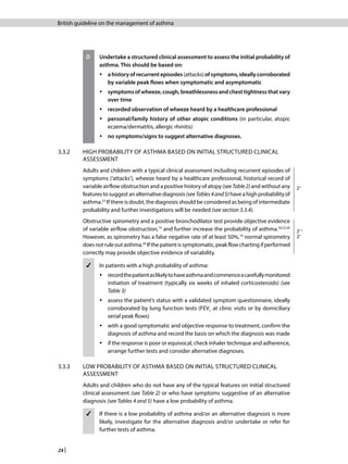 British guideline on the management of asthma | PDF