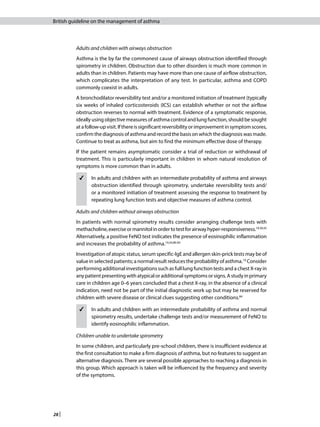 British guideline on the management of asthma | PDF