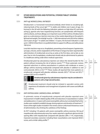 British guideline on the management of asthma | PDF