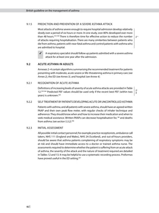British guideline on the management of asthma | PDF