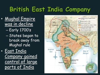 British imperialism in india | PPTX