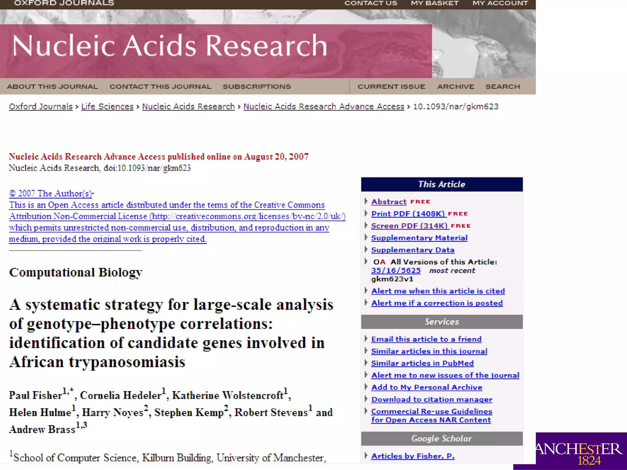 Published. Eventually. 