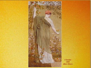 A Garden 1869 Albert Moore 