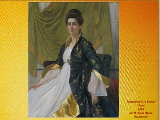 Portrait of Mrs Ernest Moon 1888 Sir William Blake Richmond 