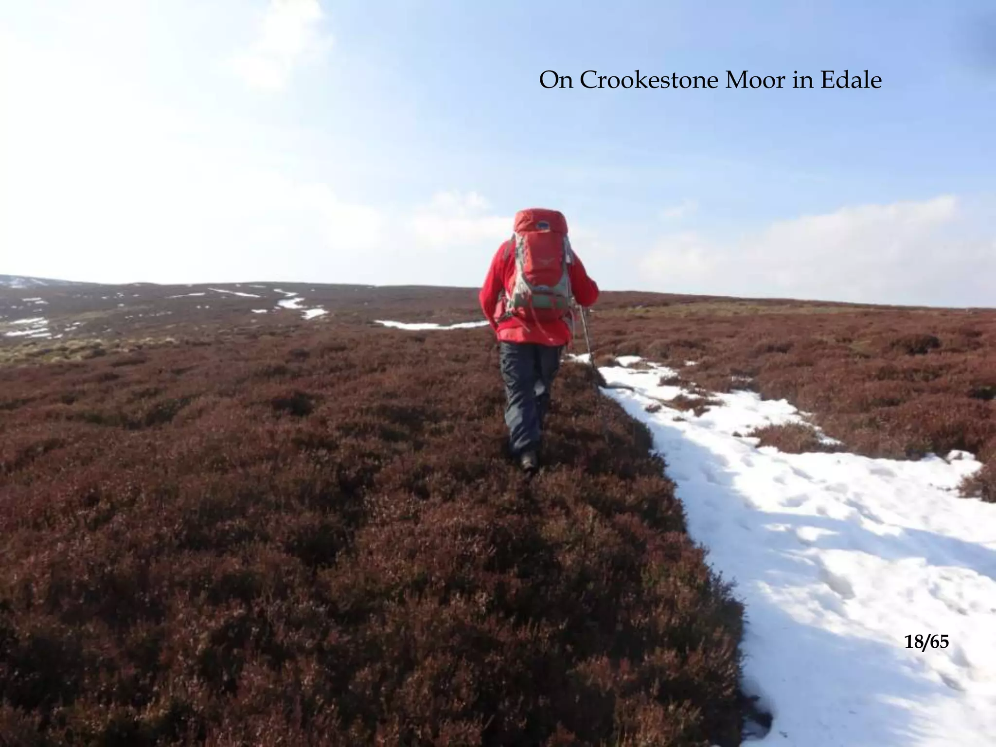 On Crookestone Moor in Edale
18/65