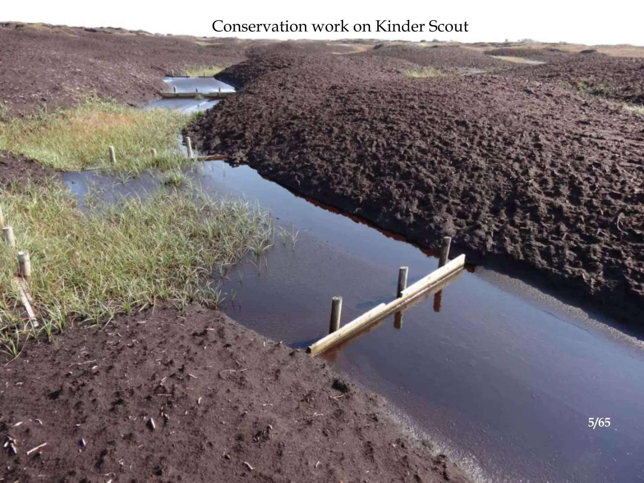 Conservation work on Kinder Scout
5/65