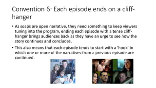 British Soap Opera Conventions | PPTX