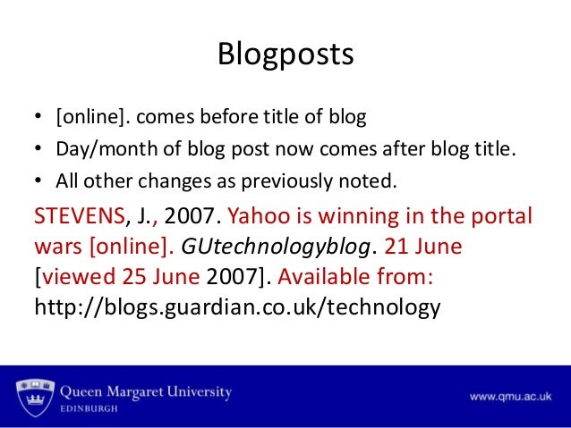 Main changes to expect with British Standard Harvard 2010 Main changes to expect with British Standard Harvard 2010