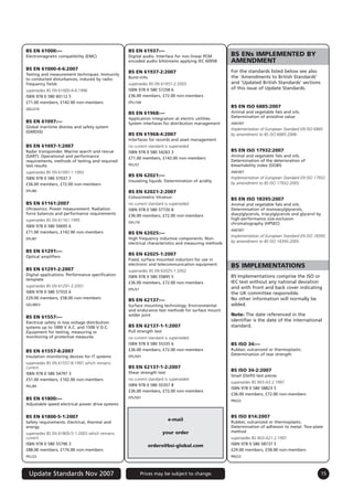British standards quick reference guide 2007 | PDF