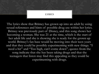 Britney Spears - Toxic lyrics (uncut) 