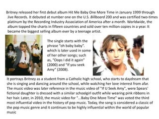 2022 Latest Lyric Baby One More Time - Britney Spears (Lyrics) Unknown britney spears album song list