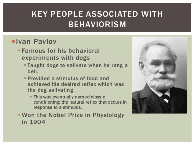 Pavlov’S Contributions To Behavior Therapy: – PBSNB