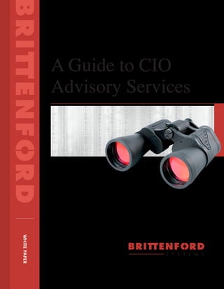 A Guide to CIO
              Advisory Services
WHITE PAPER
 